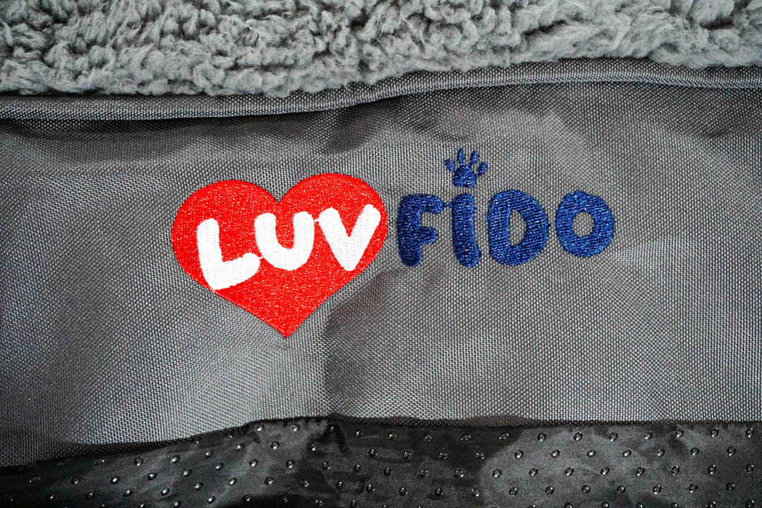 LuvFido Pillow Bed Grey